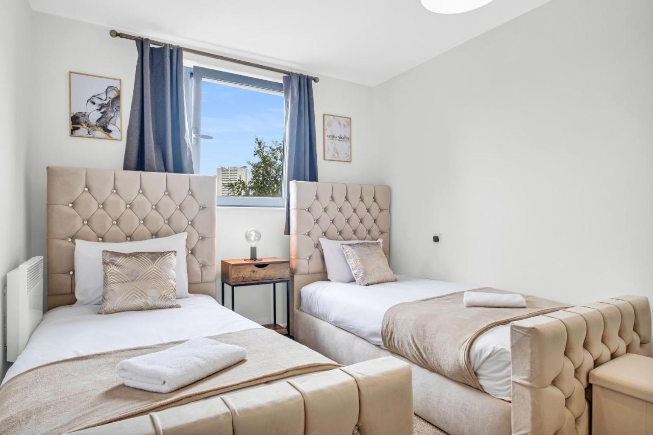 Stylish 4Th Floor 2 Bedroom En Suite City Centre Apartment With Parking By Azura Nights Μπέρμιγχαμ Εξωτερικό φωτογραφία