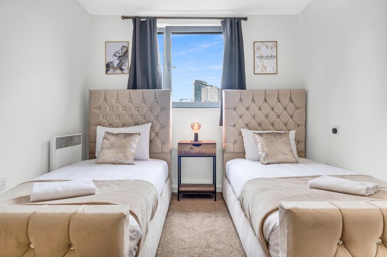 Stylish 4Th Floor 2 Bedroom En Suite City Centre Apartment With Parking By Azura Nights Μπέρμιγχαμ Εξωτερικό φωτογραφία